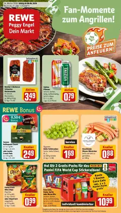 Vorschau von dem Prospekt des Geschäftes Rewe, gültig ab dem 08.06.2026