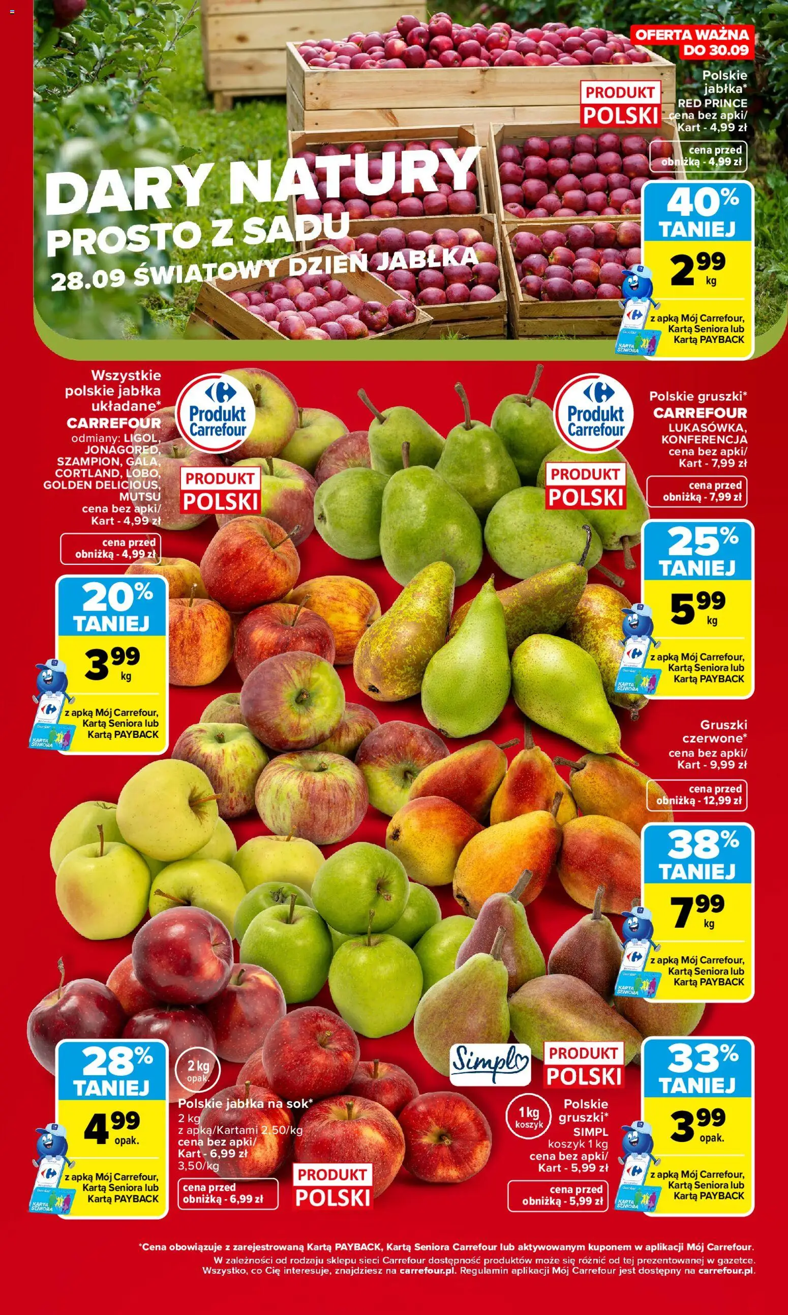 Pogląd gazetki "Carrefour gazetka - Weź to na świeżo" ze sklepu Carrefour ważnej od 28.09.2026
