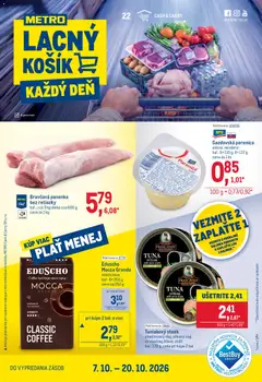 Náhľad Metro letáku platného od 07.10.2026
