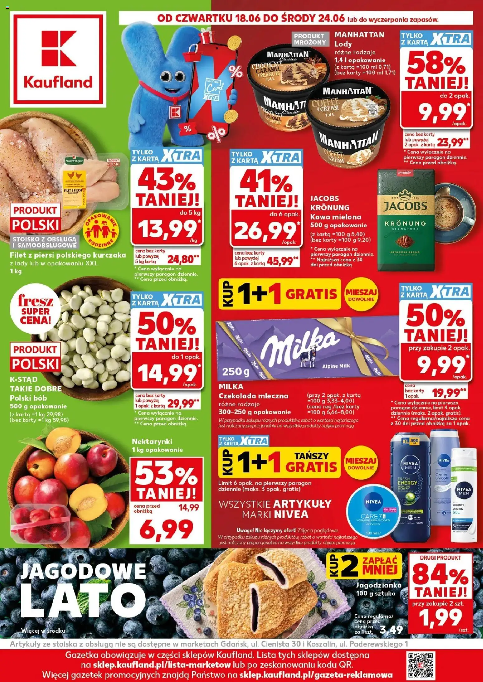 Pogląd gazetki "Kaufland gazetka" ze sklepu Kaufland ważnej od 18.06.2026