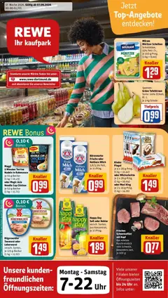 Vorschau von dem Prospekt des Geschäftes Rewe, gültig ab dem 07.09.2026