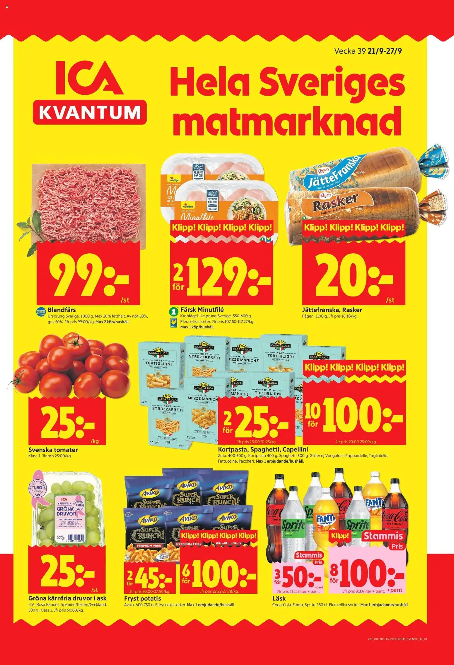 Förhandsgranska reklamblad ICA Kvantum erbjudanden från butik ICA Kvantum gäller från 21/09/2026