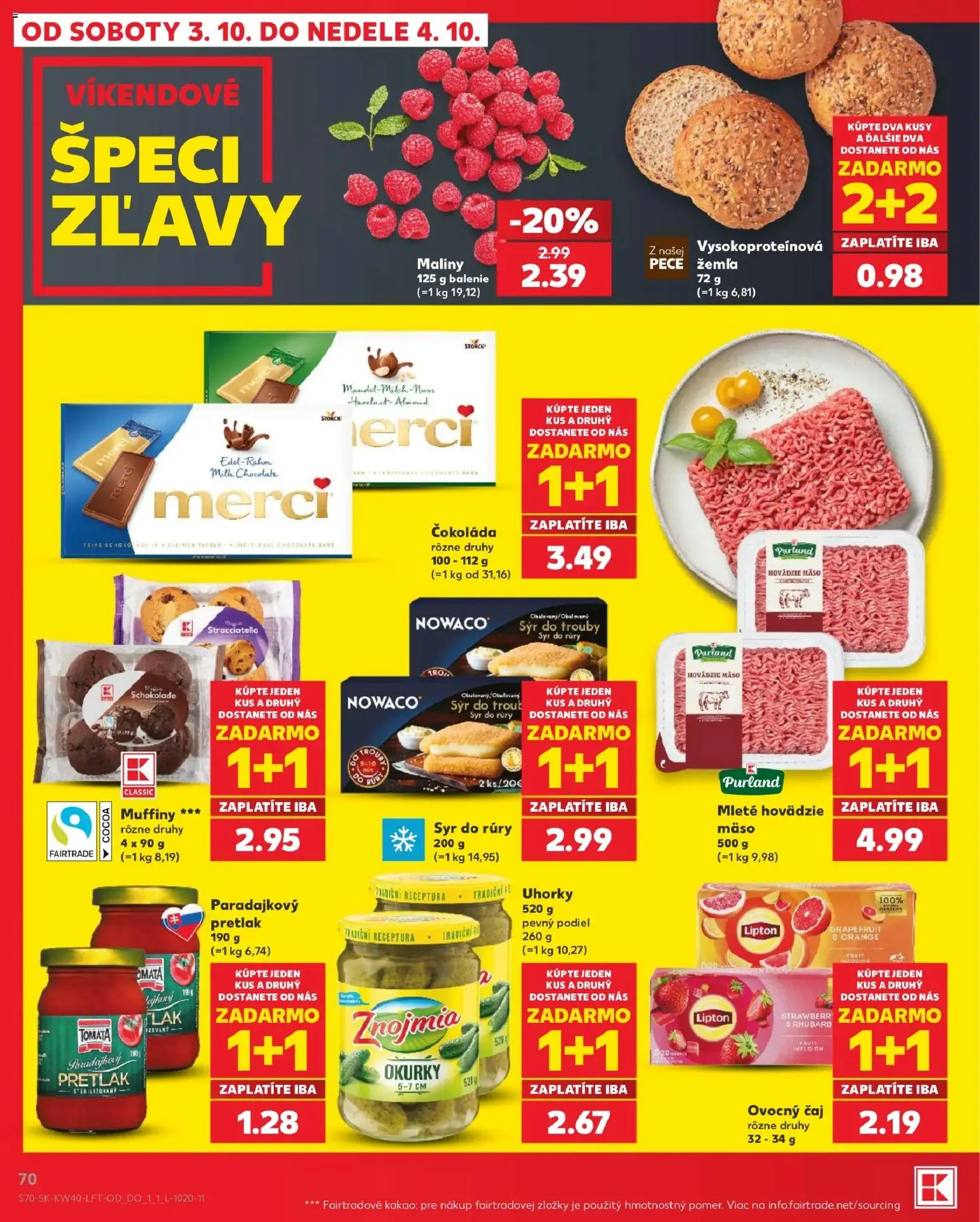 Náhľad Kaufland letáku platného od 01.10.2026
