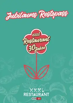 Vorschau der Angebote: XXXLutz Jubiläums Restopass gültig ab 28.01.2026