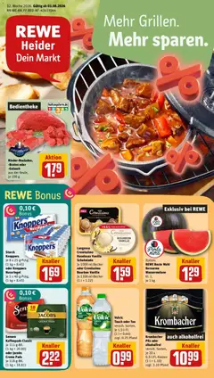Vorschau von dem Prospekt des Geschäftes Rewe, gültig ab dem 03.08.2026