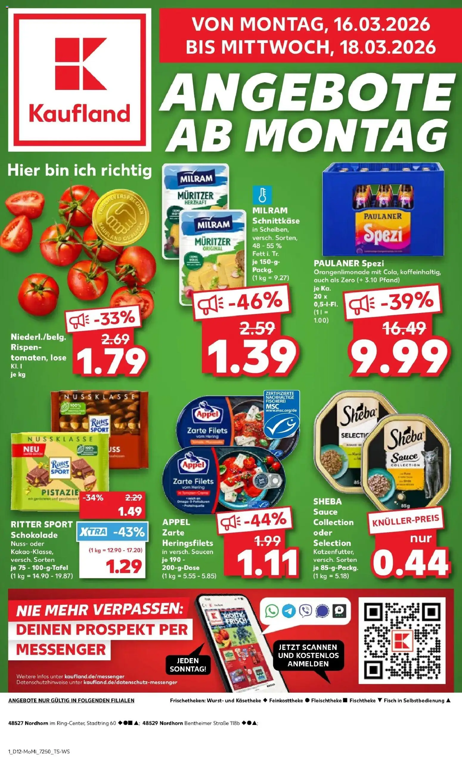 Vorschau von dem Prospekt des Geschäftes Kaufland, gültig ab dem 16.03.2026