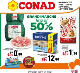 Anteprima dell'opuscolo Conad volantino Sicilia dal negozio Conad valido da 23/09/2026