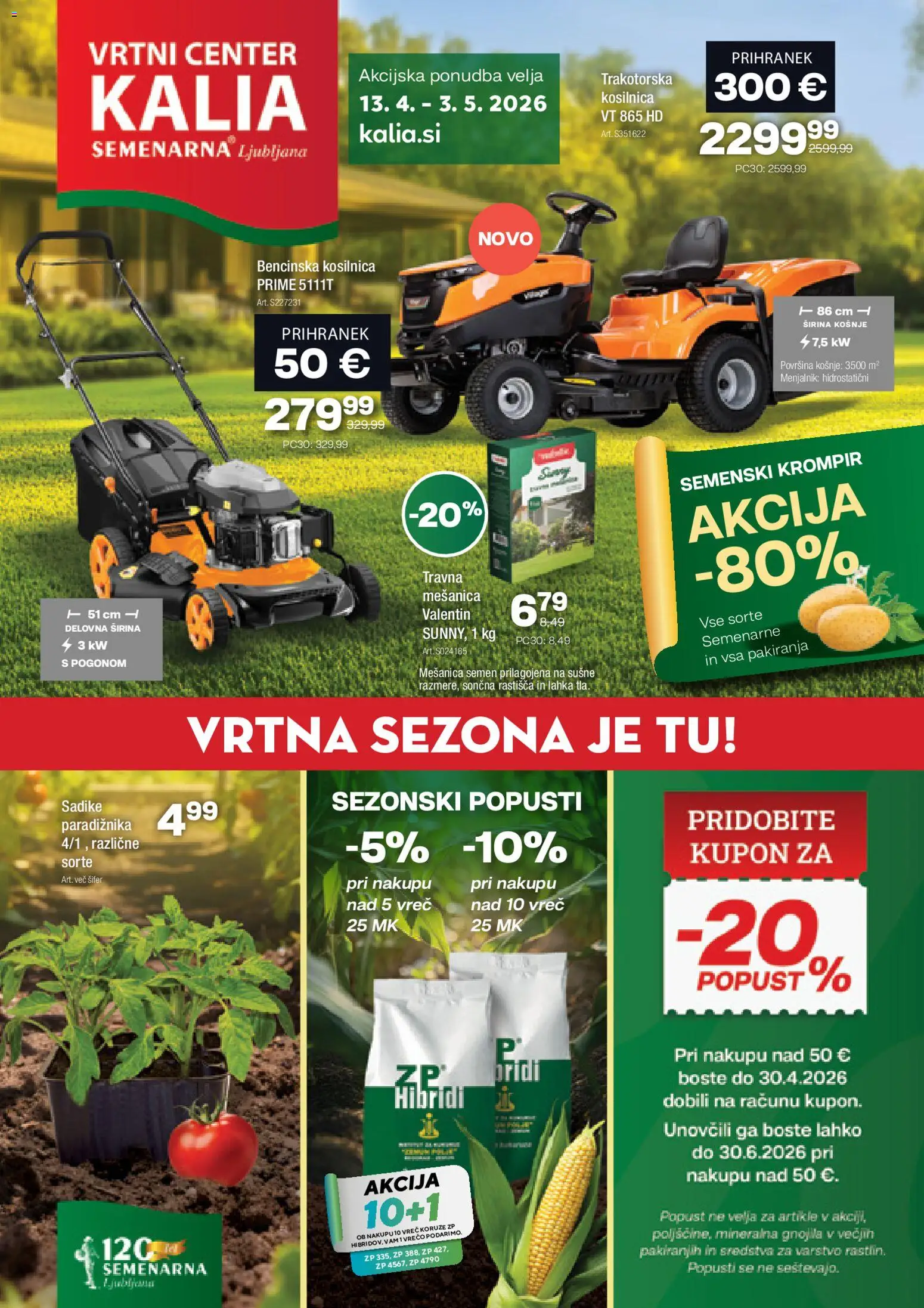 Predogled kataloga iz trgovine Kalia veljaven od 13.04.2026