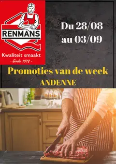 Prévisualisation de Renmans Folder / Publicité du magasin Renmans formulaire valide 28/08/2026