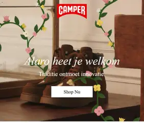 Voorbeeld van Camper van winkel Aanbiedingen geldig vanaf 12-10-2026