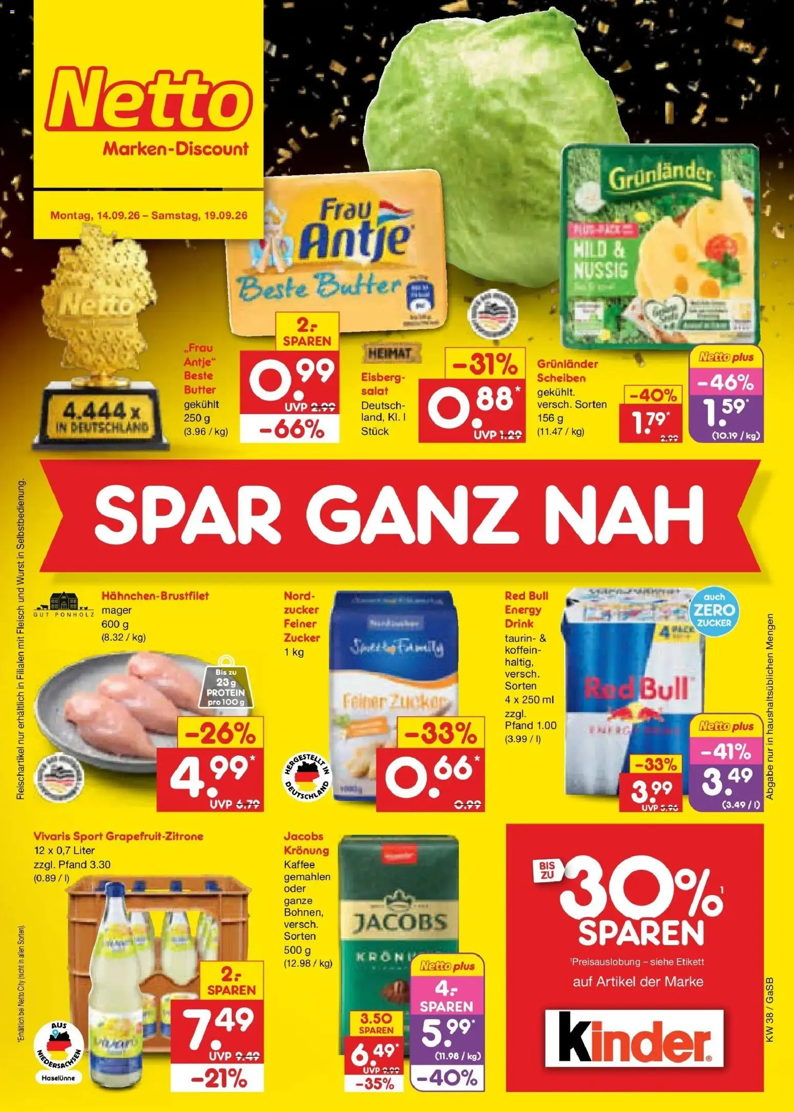 Vorschau von dem Prospekt des Geschäftes Netto Marken-Discount, gültig ab dem 14.09.2026