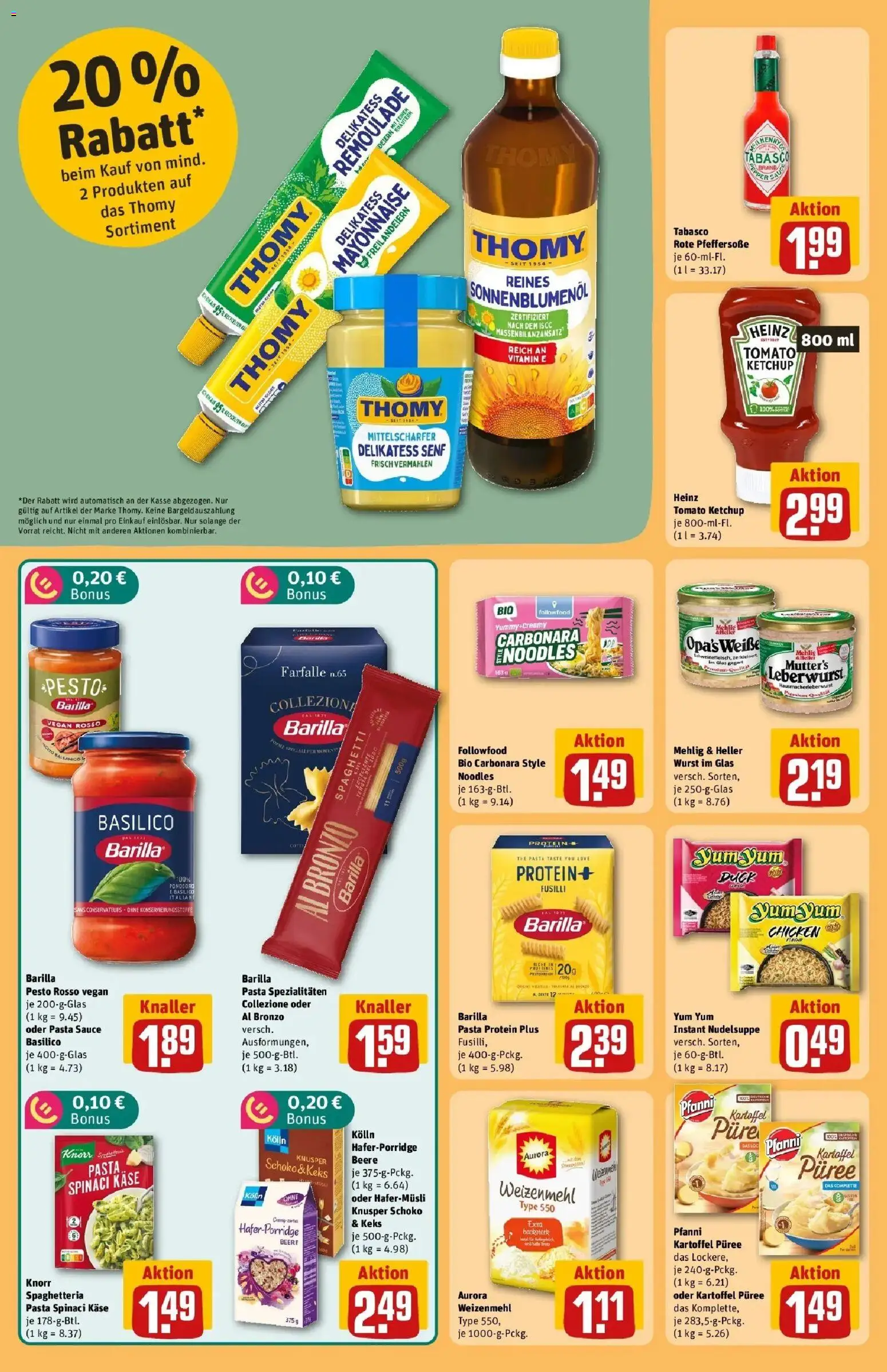 Vorschau von dem Prospekt des Geschäftes Rewe, gültig ab dem 26.10.2026