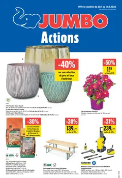 Vorschau des Merkblatts Jumbo aktionen FR vom Shop Jumbo gültig von 30.07.2026 bis 12.08.2026