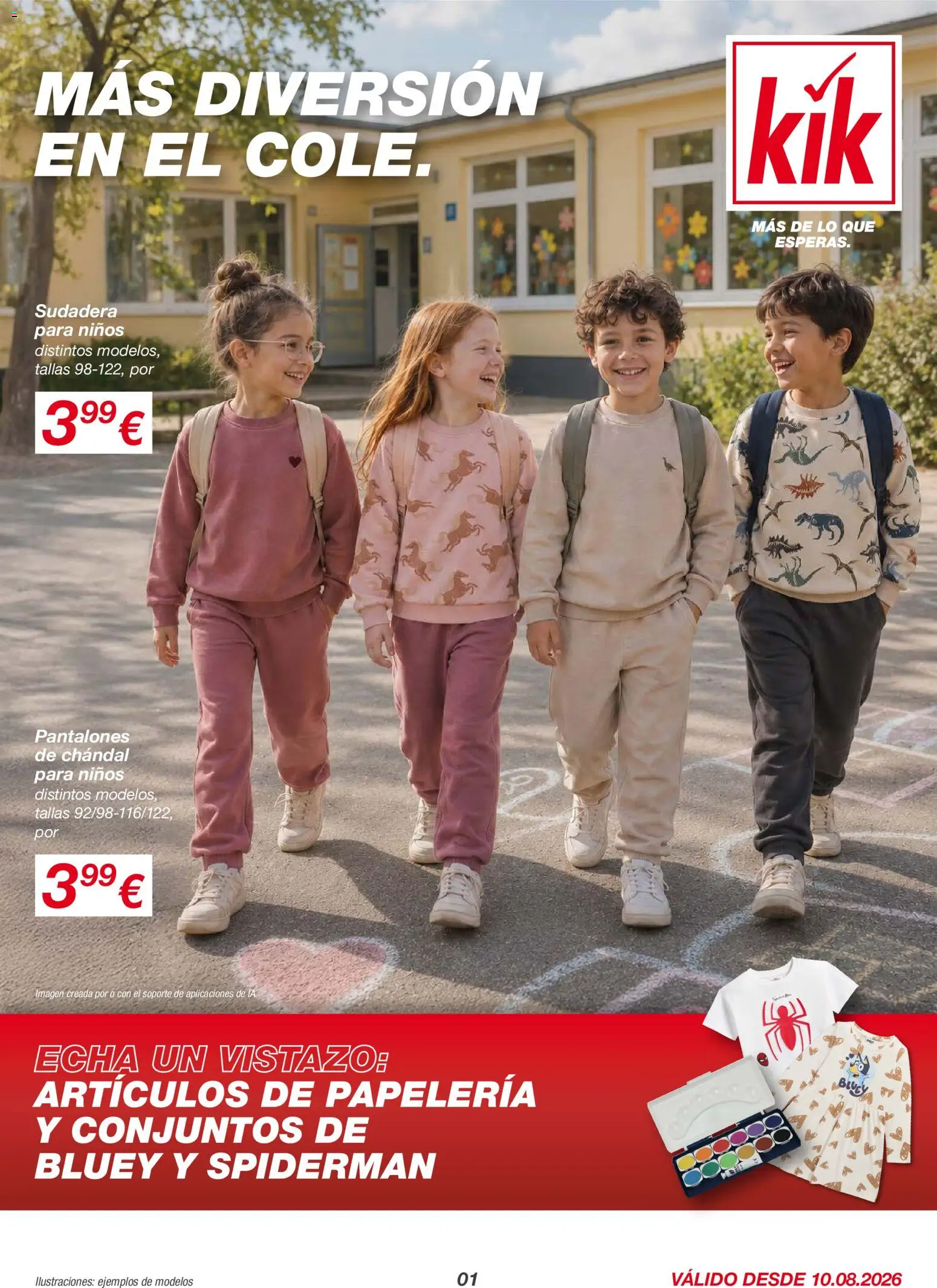 Vista previa del folleto de la tienda KIK válido desde el 10/08/2026 