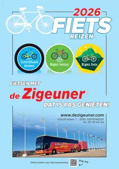 Voorbeeld van Folder van winkel De Zigeuner geldig vanaf 17/11/2025