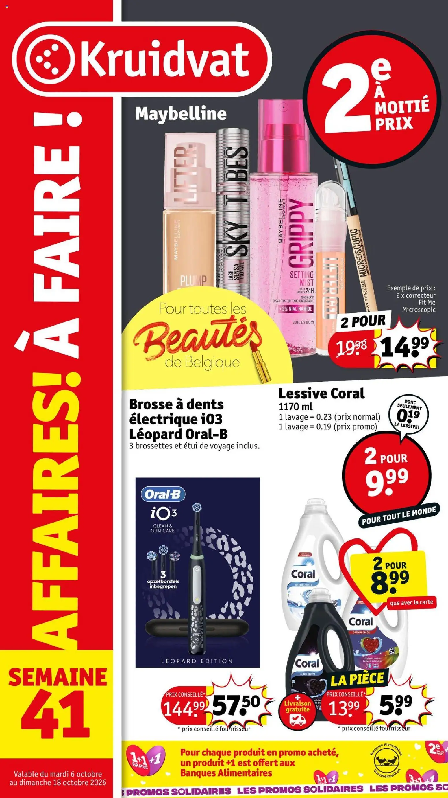 Voorbeeld van Kruidvat Publicité van winkel Kruidvat geldig vanaf 06/10/2026