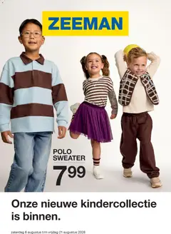 Voorbeeld van Zeeman folder van winkel Zeeman geldig vanaf 08-08-2026