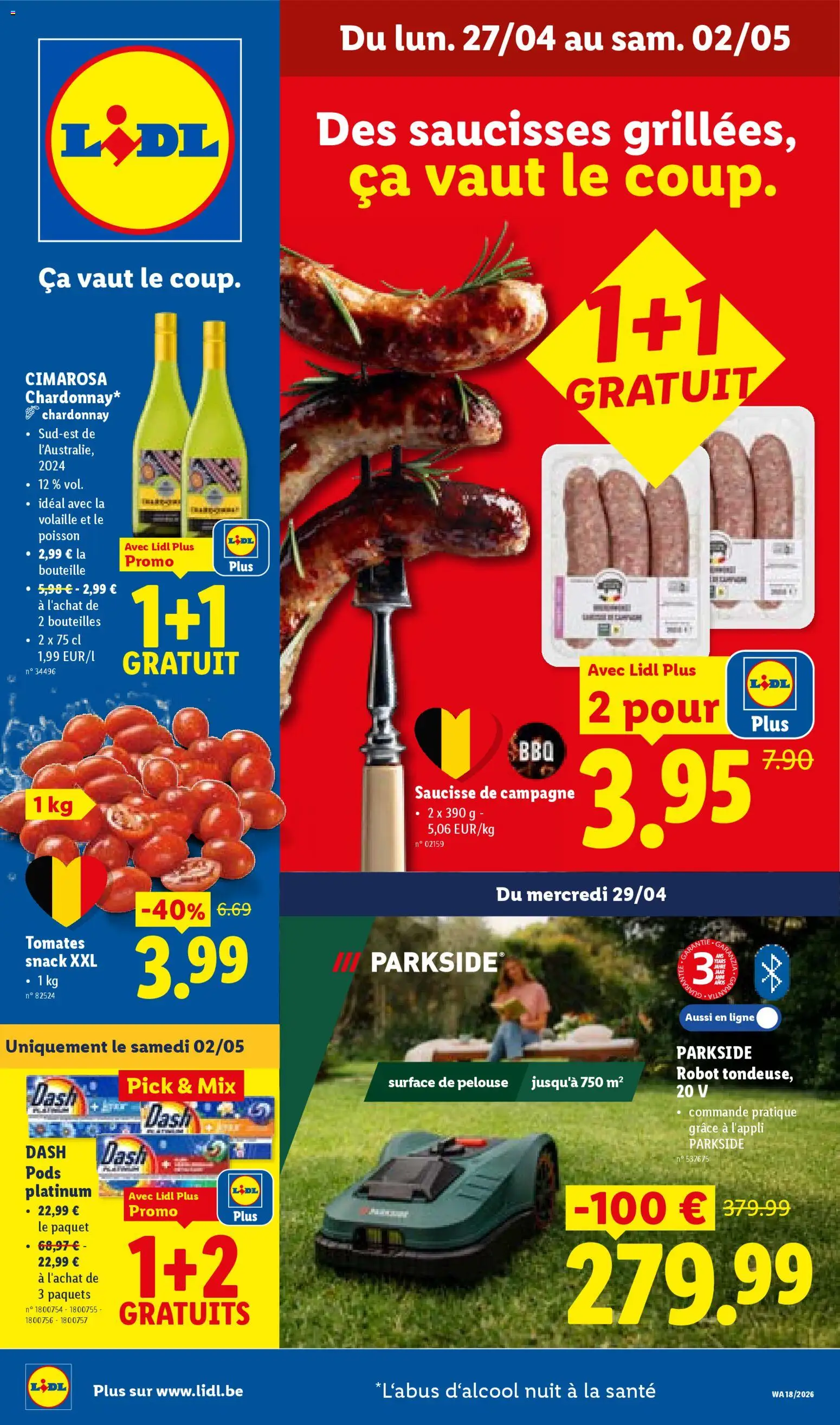Voorbeeld van Folder week 18 van winkel Lidl geldig vanaf 27/04/2026 - La, Robot