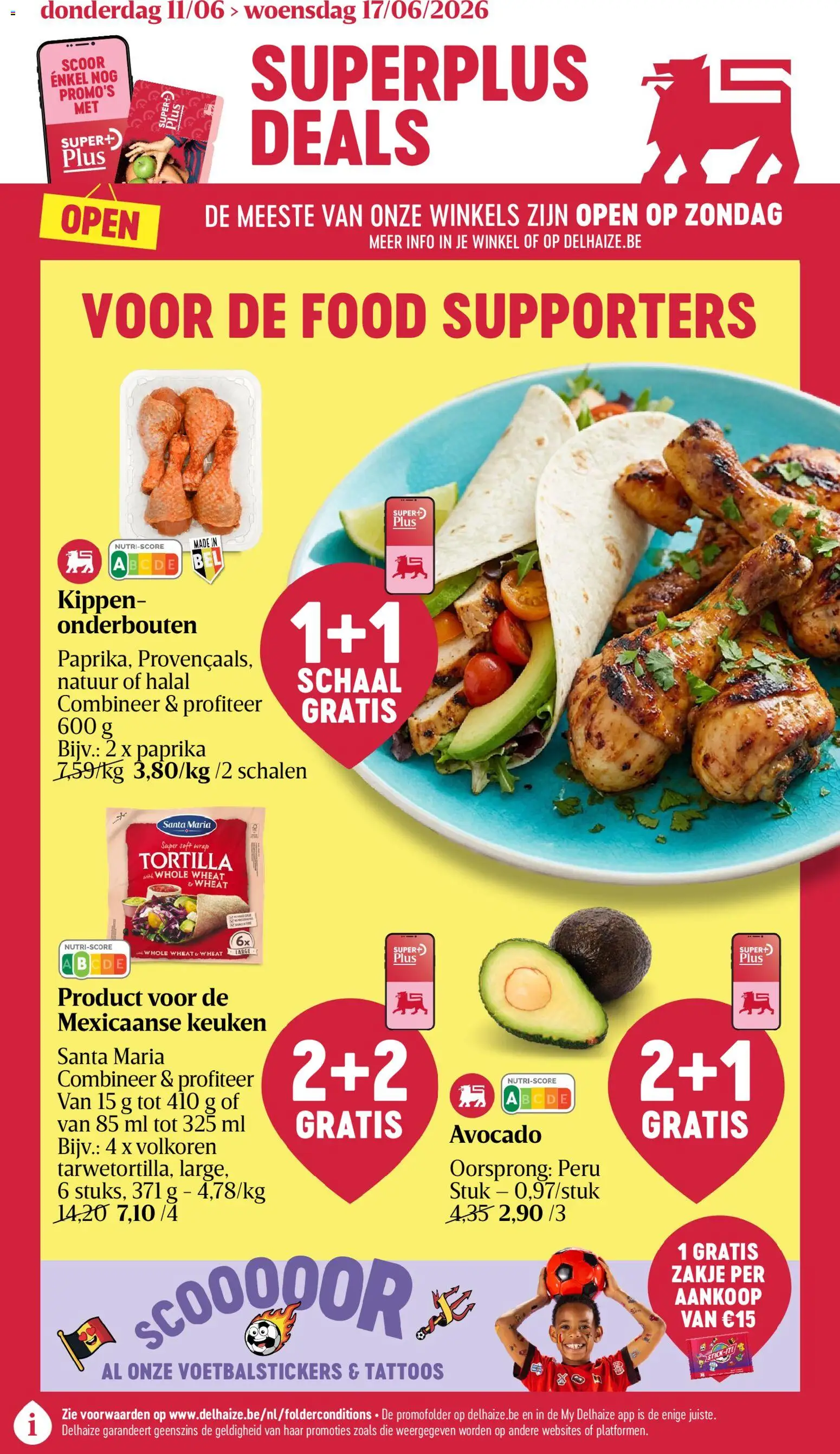Voorbeeld van Delhaize Folder week 24 van winkel Delhaize geldig vanaf 11/06/2026