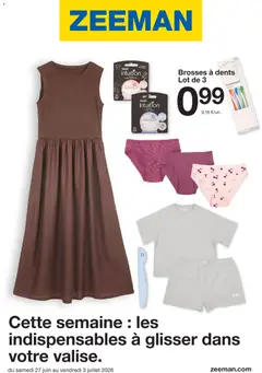 Prévisualisation de Zeeman catalogue du magasin Zeeman formulaire valide 27/06/2026