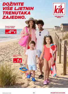 Pregled letka KiK katalog do 31.05.2026 trgovine Kik vrijedi od 24.05.2026