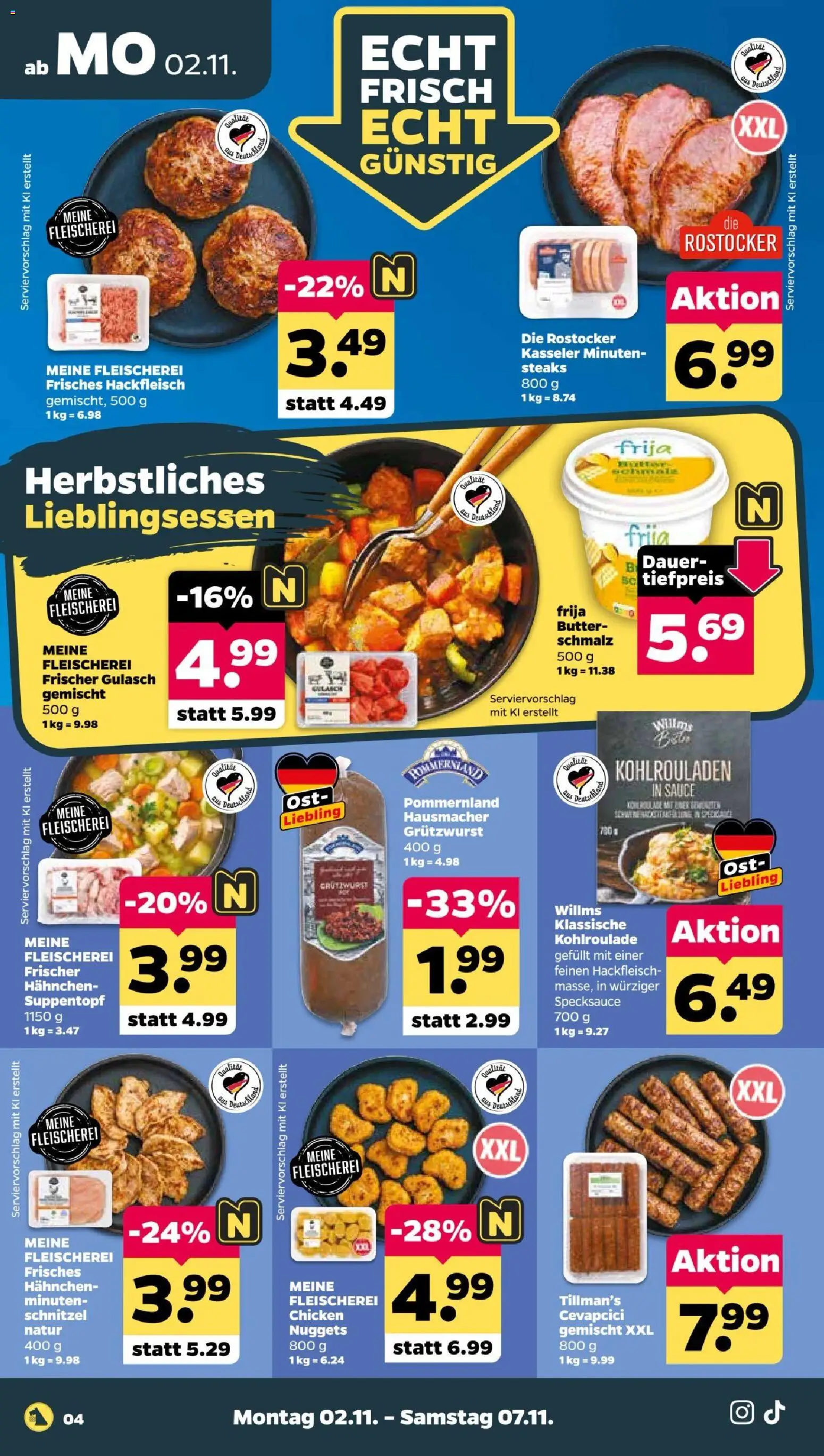 Vorschau von dem Prospekt des Geschäftes Netto, gültig ab dem 02.11.2026