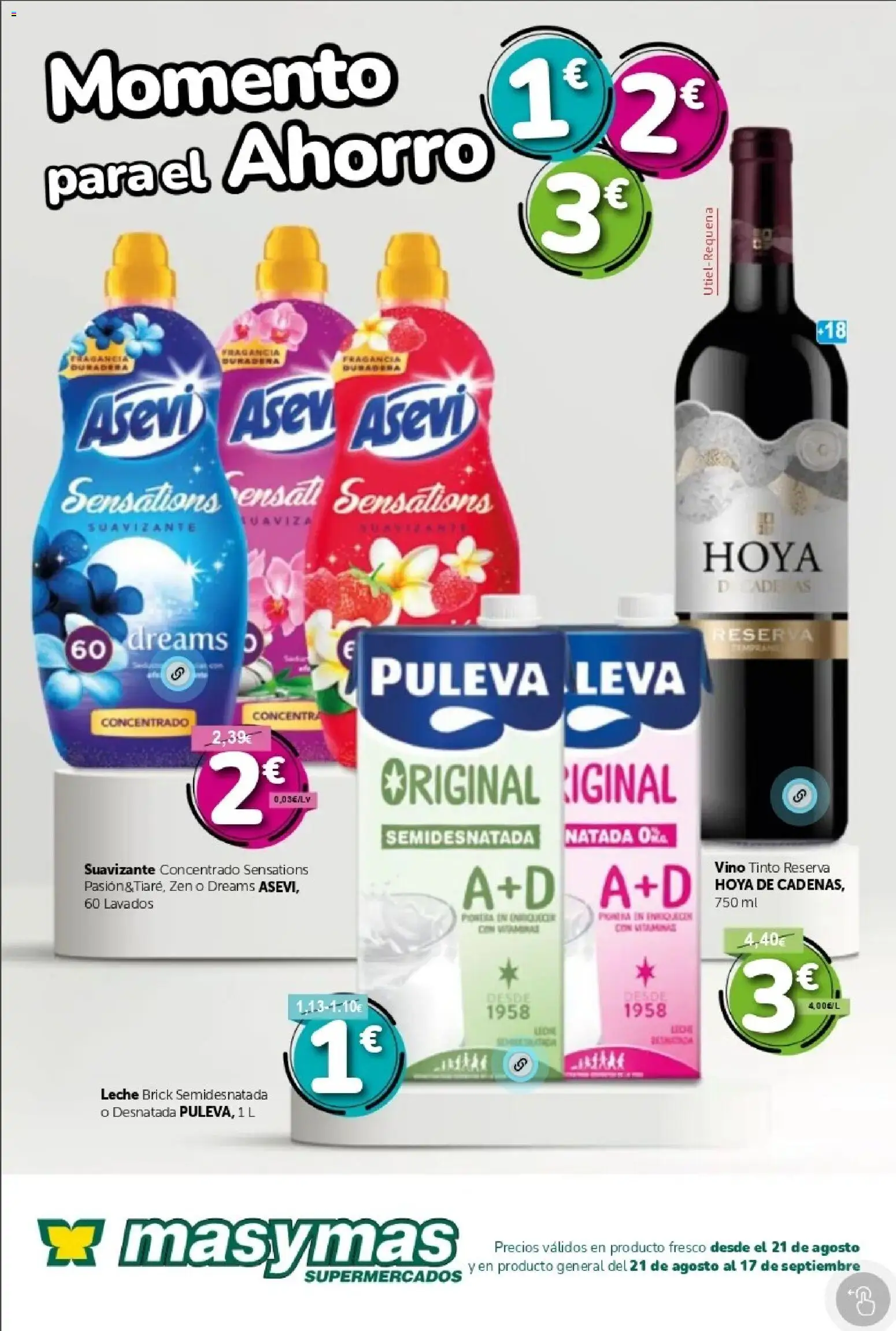 Vista previa del folleto de la tienda Masymas válido desde el 21/08/2026 