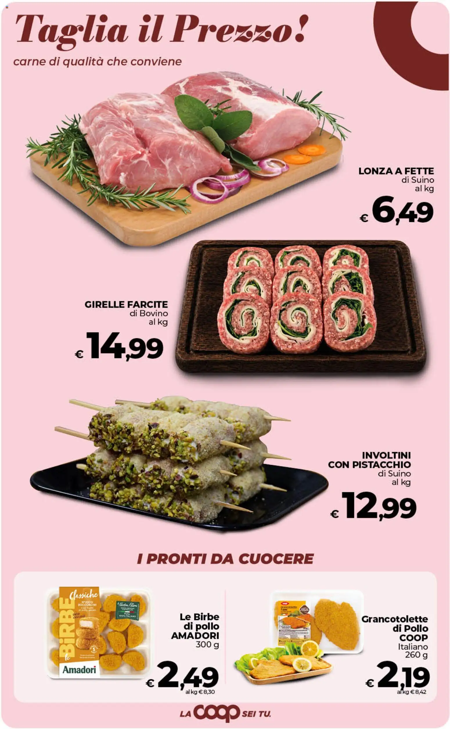 Anteprima dell'opuscolo COOP volantino inCoop Sicilia dal negozio COOP valido da 01/09/2026 - Pollo, Carne, Bovino, Pistacchio, Suino