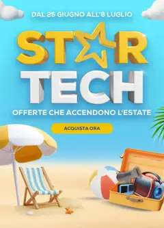 Anteprima del volantino Volantino Euronics - Star Tech valido a partire dal 25/06/2026