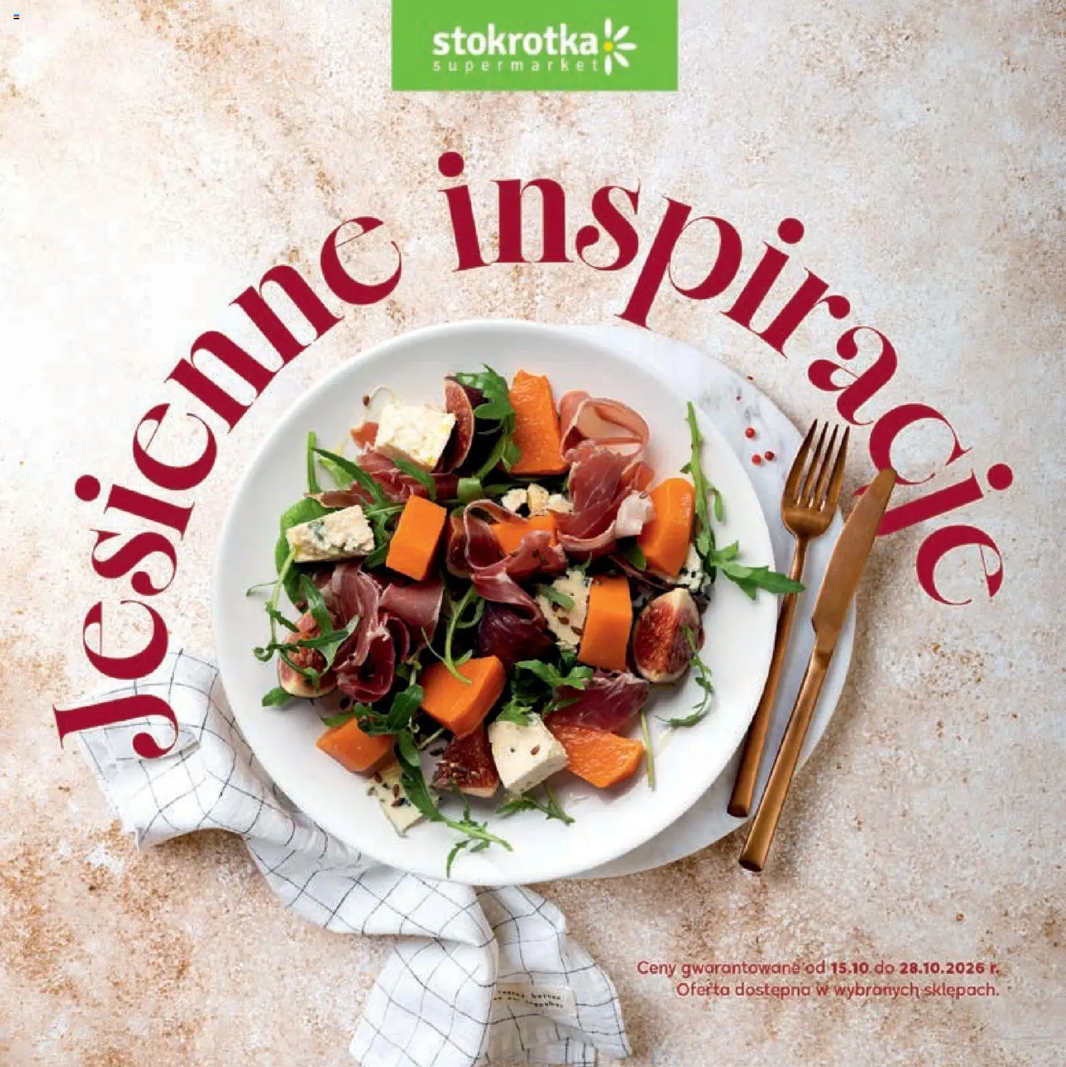 Pogląd gazetki "Stokrotka gazetka - Katalog Jesienne Inspiracje" ze sklepu Stokrotka ważnej od 15.10.2026