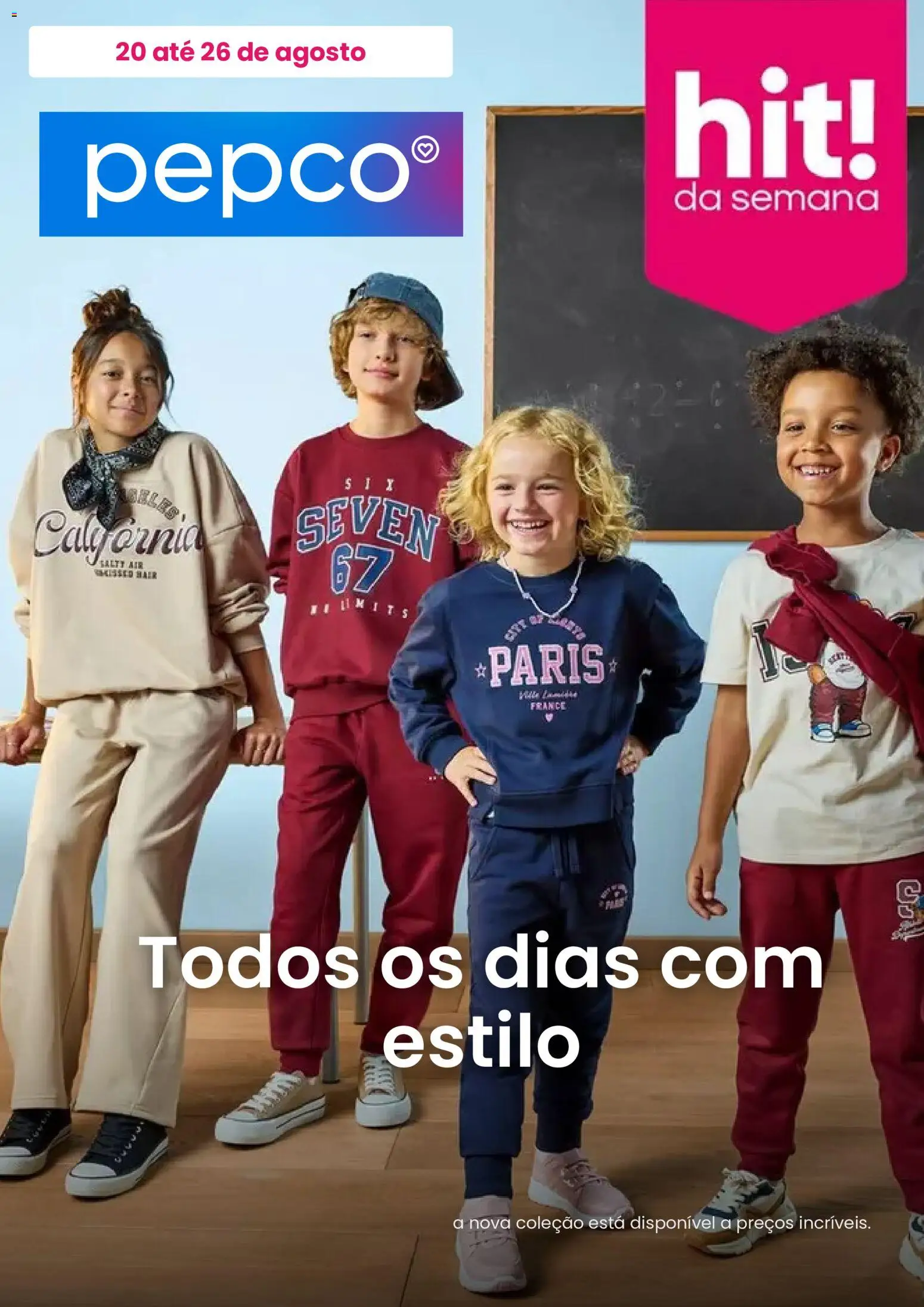 Pré-visualização do folheto da loja Pepco válida a partir de 20/08/2026