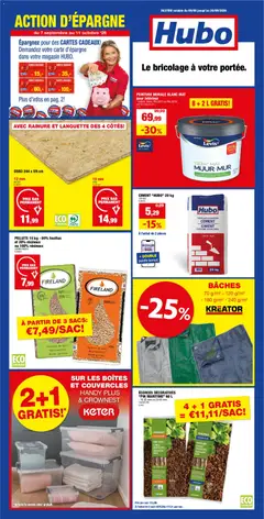 Prévisualisation de Hubo Publicité du magasin Hubo formulaire valide 09/09/2026