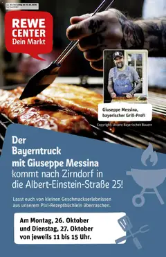 Vorschau von dem Prospekt des Geschäftes Rewe, gültig ab dem 26.10.2026