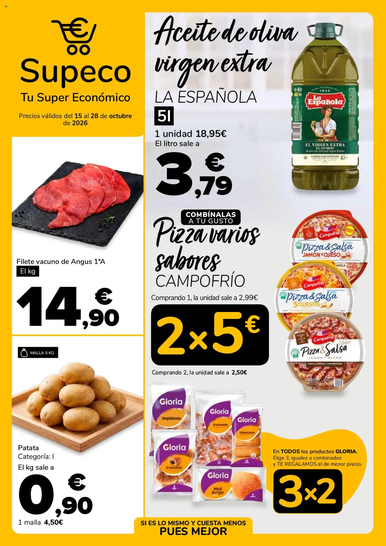 Vista previa del folleto de la tienda Supeco válido desde el 15/10/2026 