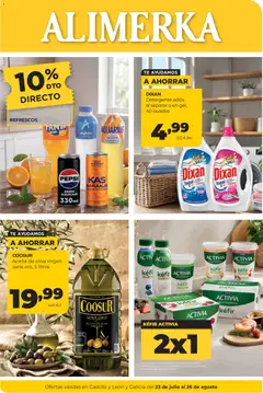 Vista previa del folleto de la tienda Alimerka válido desde el 23/07/2026 