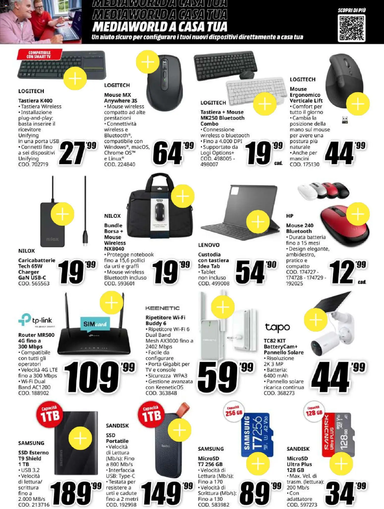 Anteprima dell'opuscolo Media World Black Friday dal negozio Media World valido da 30/10/2026 - Samsung, Tablet, Batteria, Notebook, Caricabatterie, Mouse, USB, Adattatore