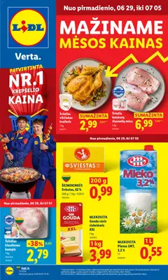 LIDL parduotuvės leidinio LIDL leidinys galiojančio nuo 2026.06.29 peržiūra