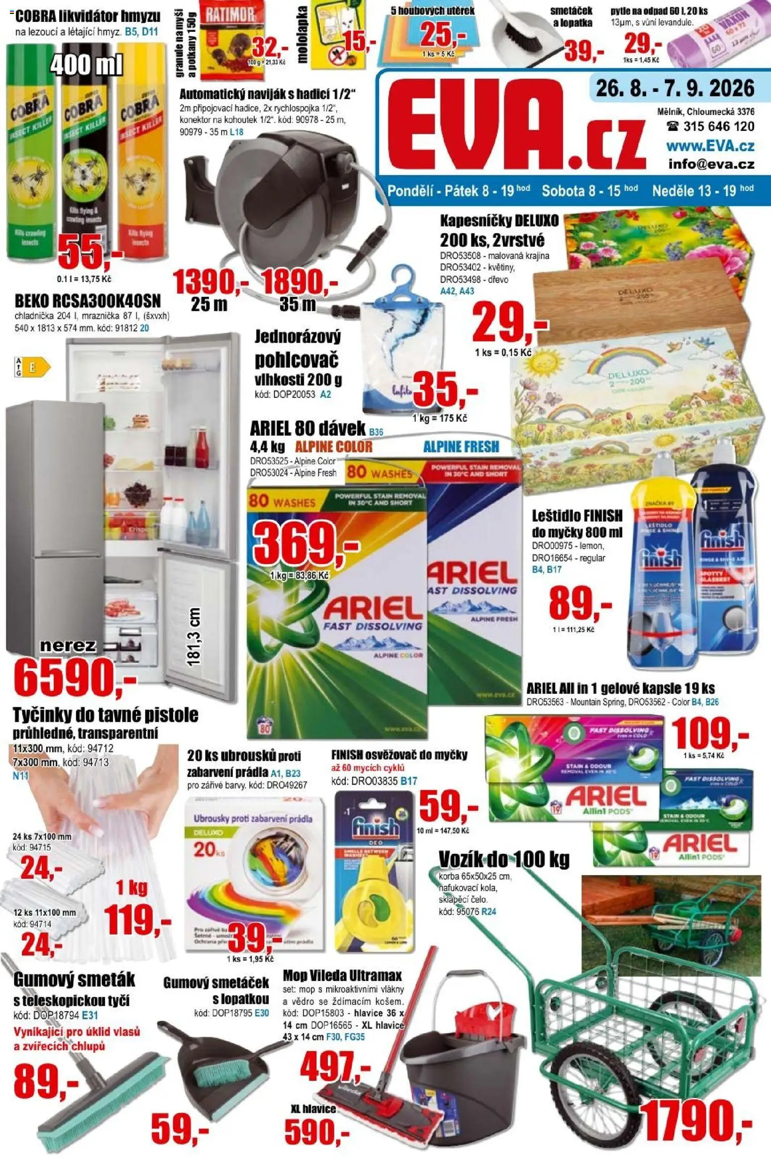 Náhled nabídky: Eva supermarket Eva supermarket leták platný od 26.08.2026