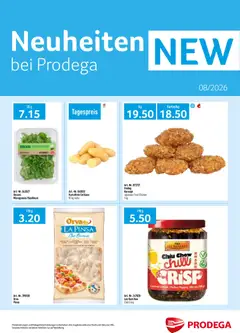 Vorschau des Merkblatts Prodega aktionen Neuheiten vom Shop Prodega gültig von 01.08.2026 bis 31.08.2026
