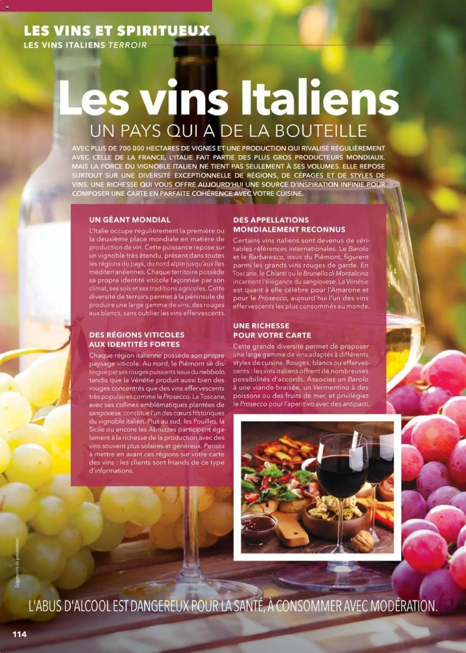 Prévisualisation de METRO - Guide Italie du magasin METRO formulaire valide 28/05/2026 - Poissons, Fruits, Prosecco, Mais, Viande, Bouteille, Chianti