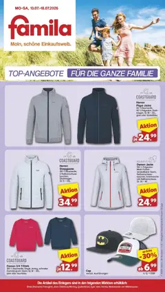 Vorschau von dem Prospekt des Geschäftes Famila Nordwest, gültig ab dem 13.07.2026