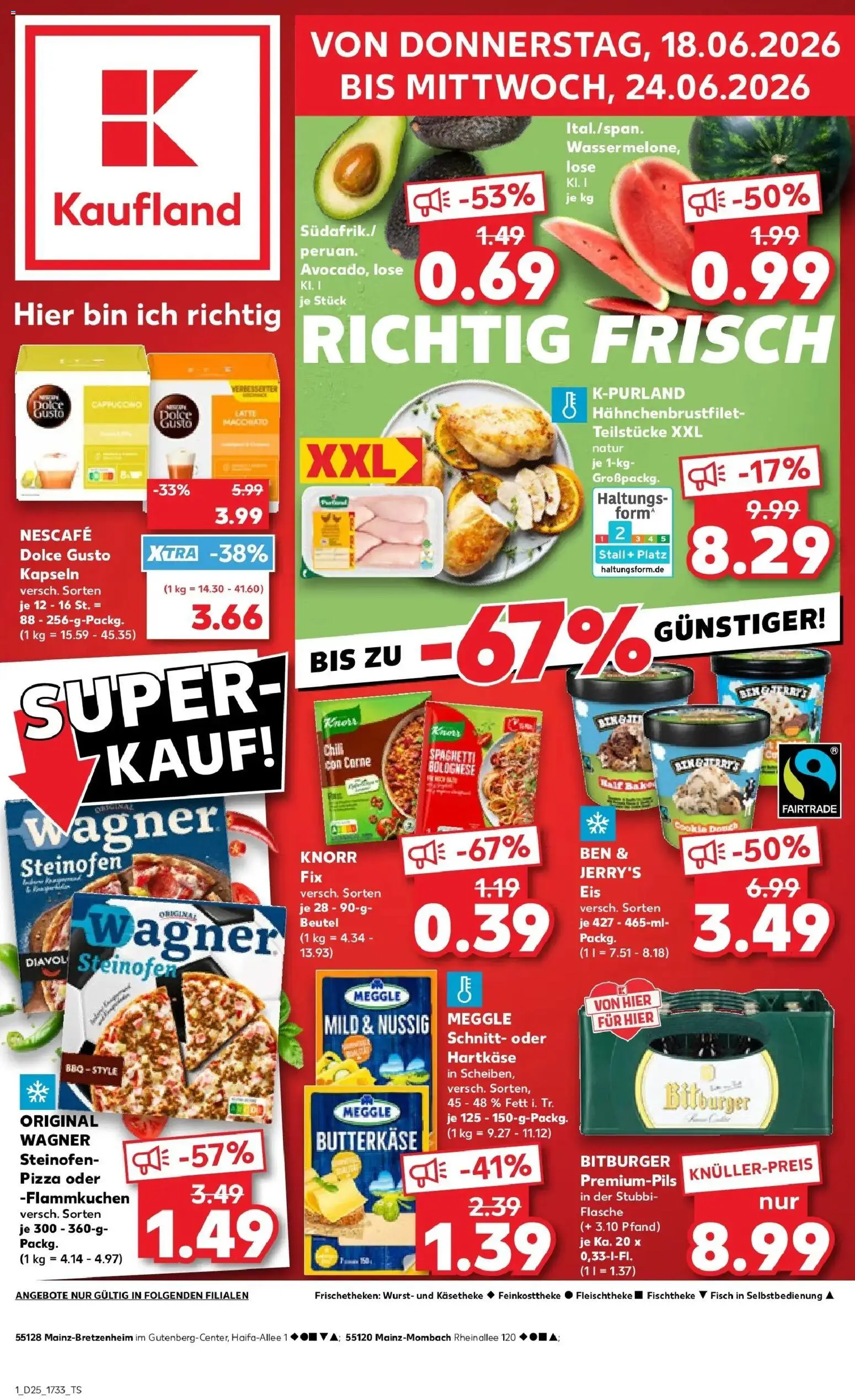 Vorschau von dem Prospekt des Geschäftes Kaufland, gültig ab dem 18.06.2026