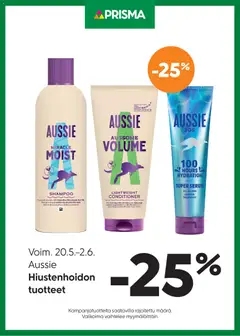 Kaupan Prisma Prisma tarjoukset Aussie esikatselu, voimassa 20/05/2026