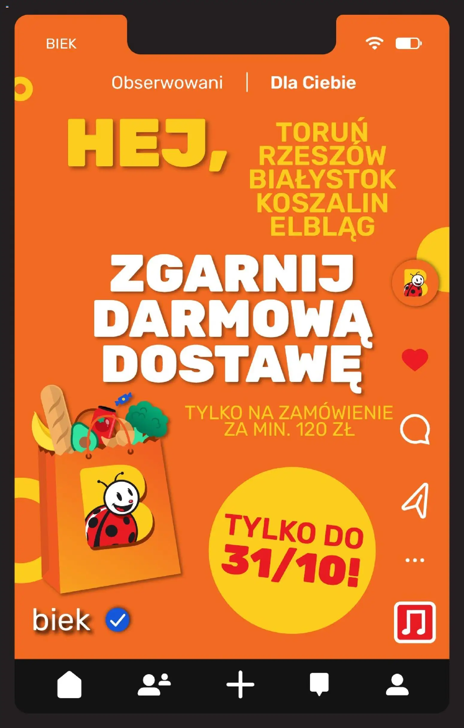 Pogląd gazetki "Biedronka gazetka - Biek" ze sklepu Biedronka ważnej od 30.10.2026