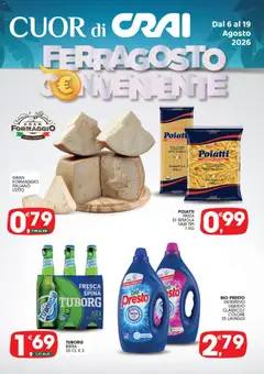 Anteprima dell'opuscolo CRAI volantino Cuor di Crai Biancavilla dal negozio CRAI valido da 06/08/2026