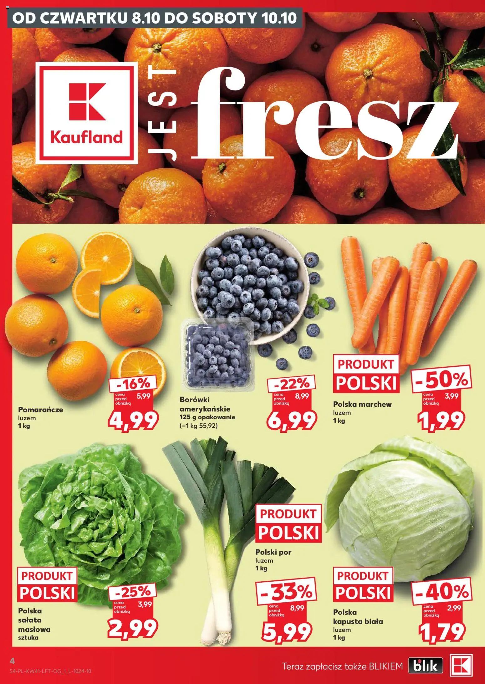 Pogląd gazetki "Kaufland gazetka" ze sklepu Kaufland ważnej od 08.10.2026