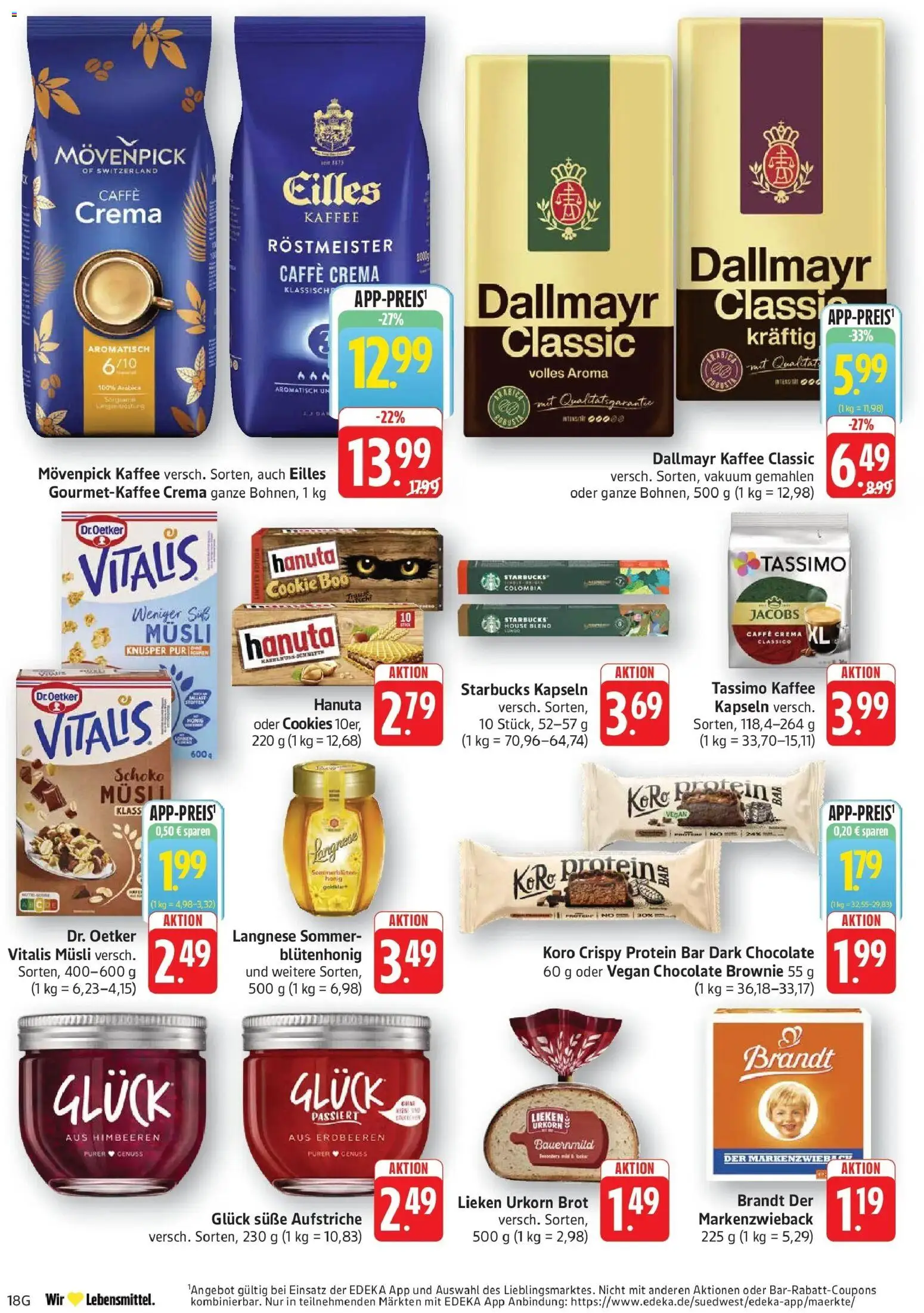 Vorschau von dem Prospekt des Geschäftes Edeka, gültig ab dem 12.10.2026