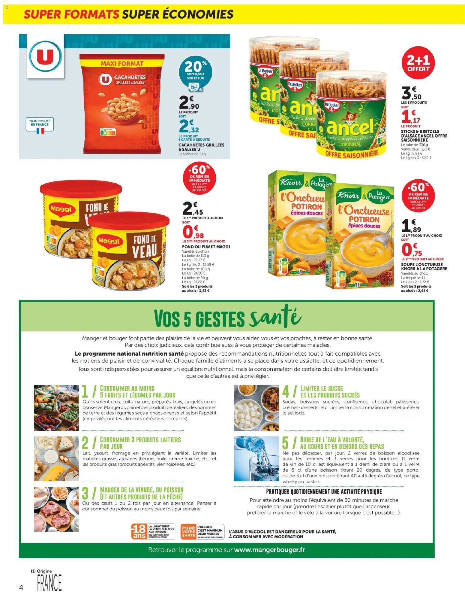 Prévisualisation de Super U - Les prix bas de la semaine du magasin Super U formulaire valide 27/10/2026