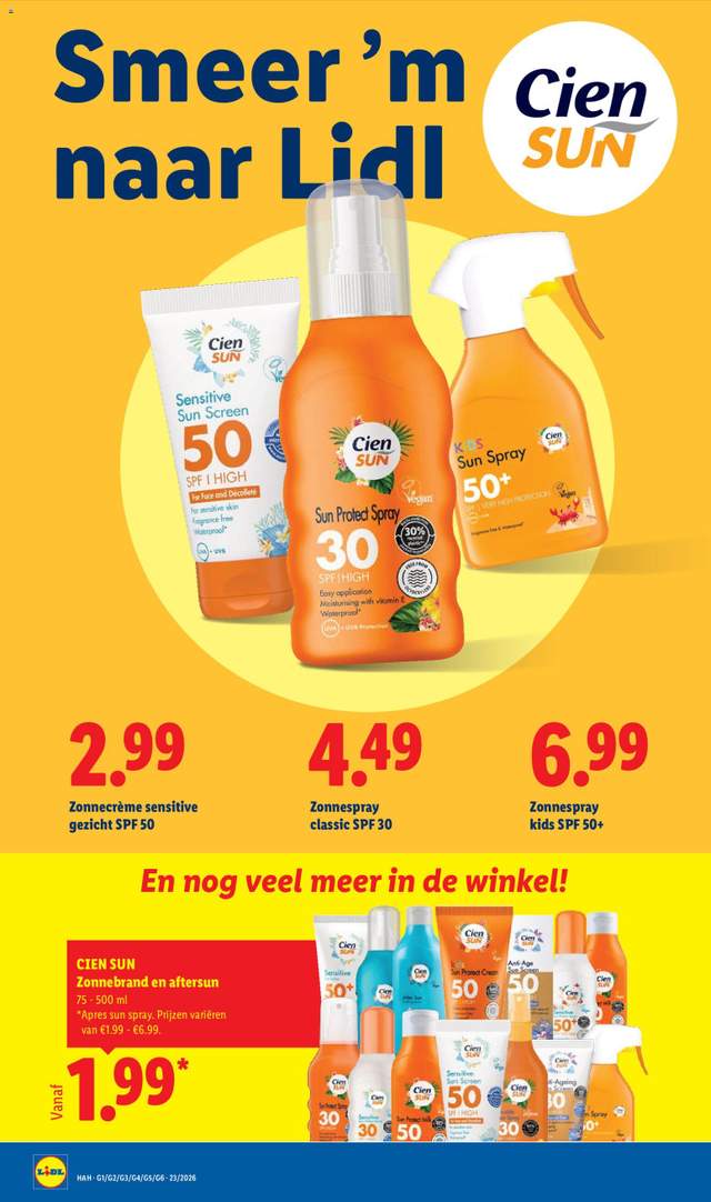 Nieuwe Lidl folder vanaf 01-06