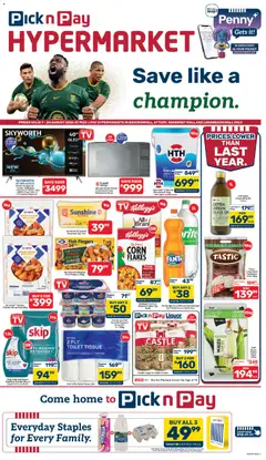 Preview of Pick n Pay flyer valid from 07/08/2026
